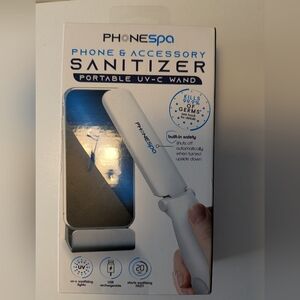 UV-C Light Sanitizer Wand Portable Travel Germ Killer - PhoneSpa New